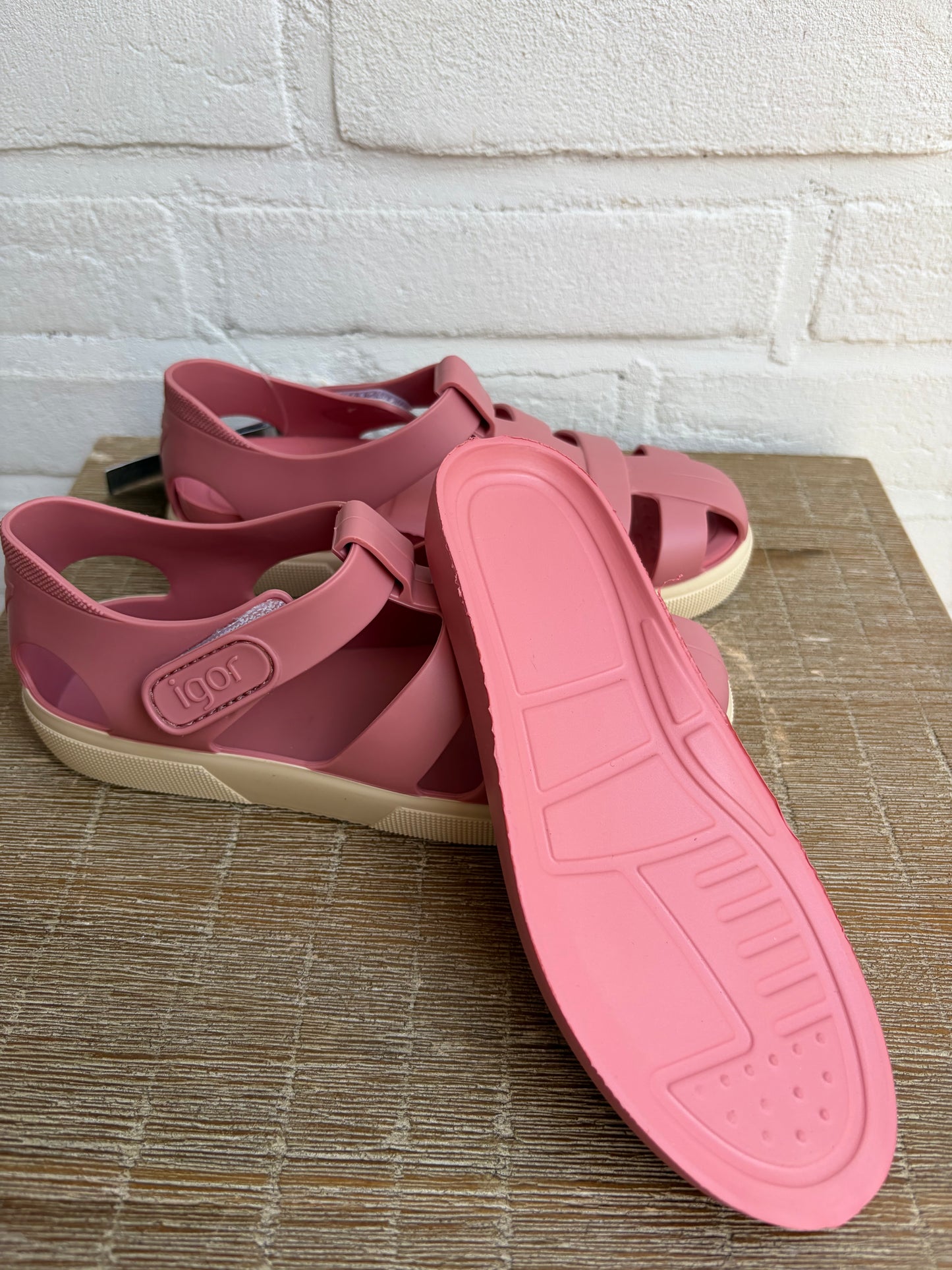Igor bay pink sandalen