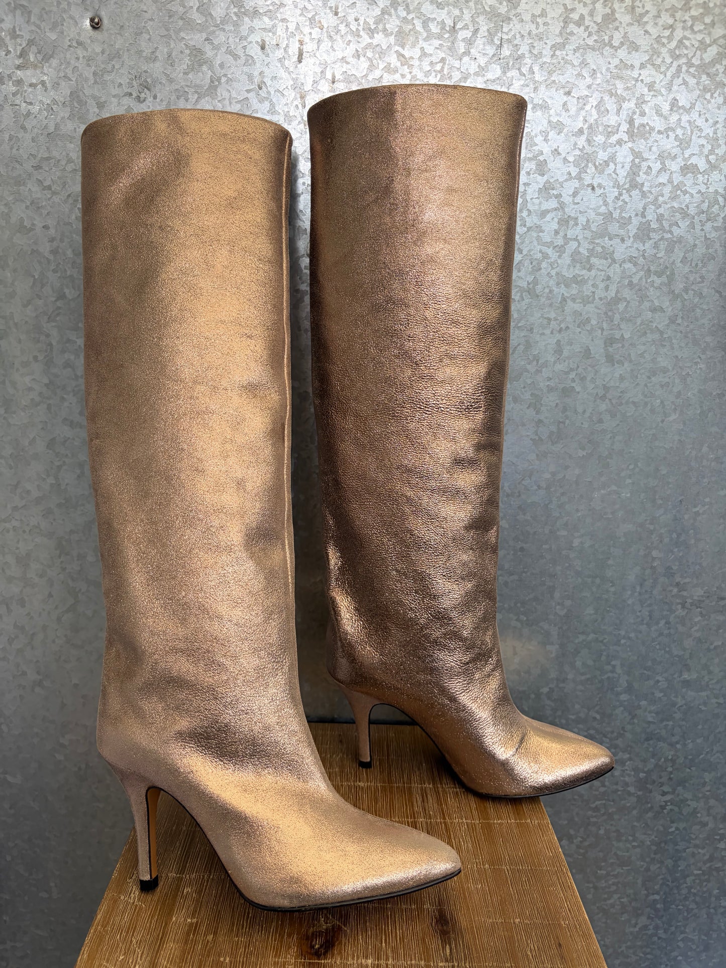 Toral metallic boots 36