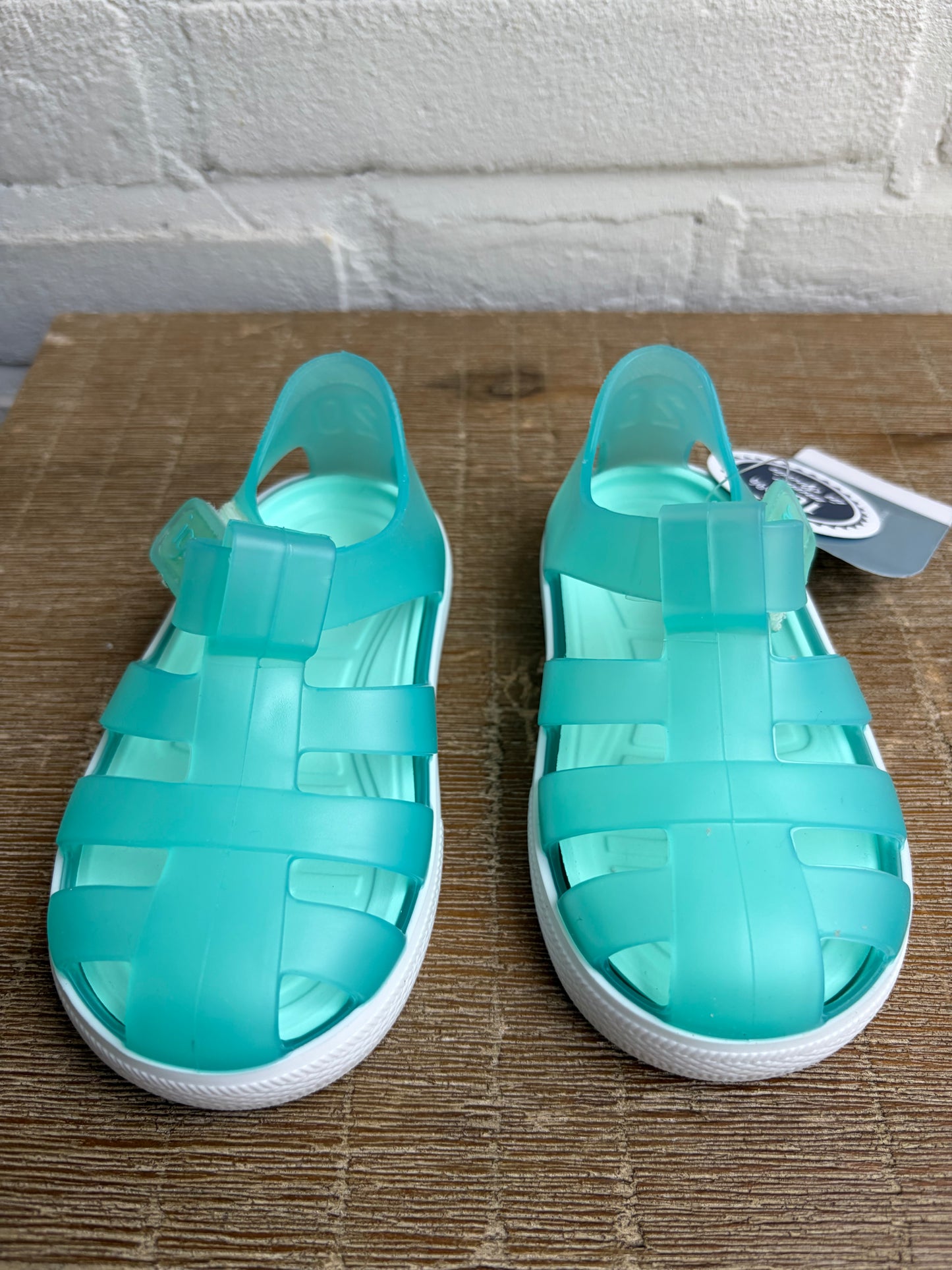 Igor star transparant mint sandalen