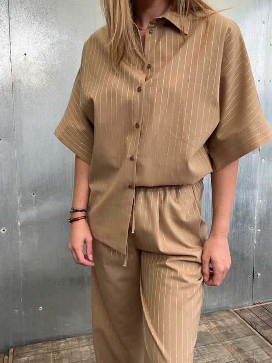 Keen blouse mid sleeve Honey 38