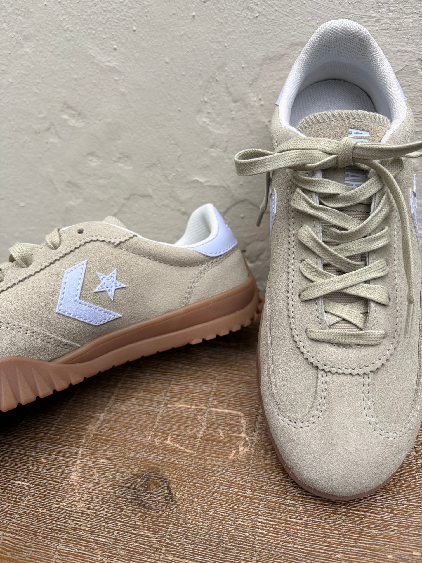 Converse suede sneakers