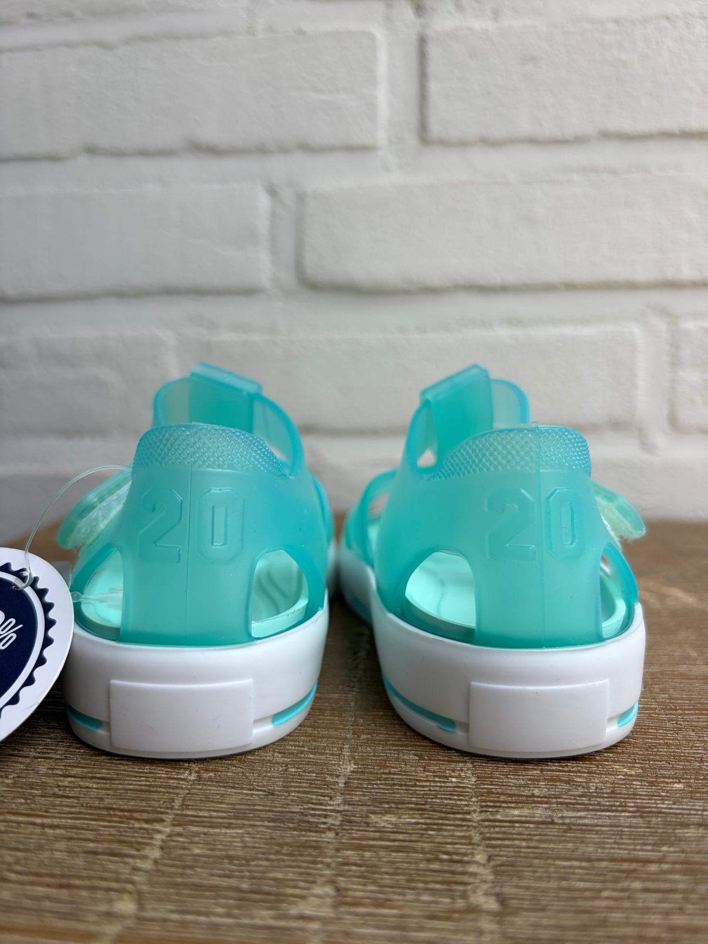 Igor star transparant mint sandalen
