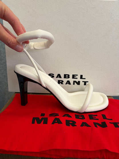 Katree Isabel marant padded heels wit