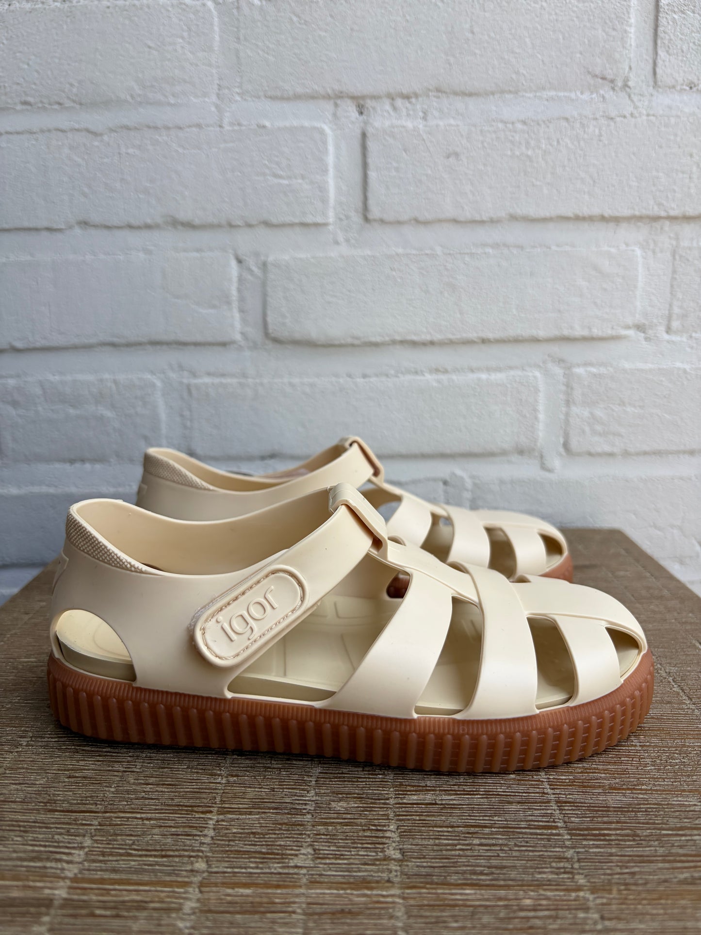Igor Nico caramelo sandalen ivory marfil