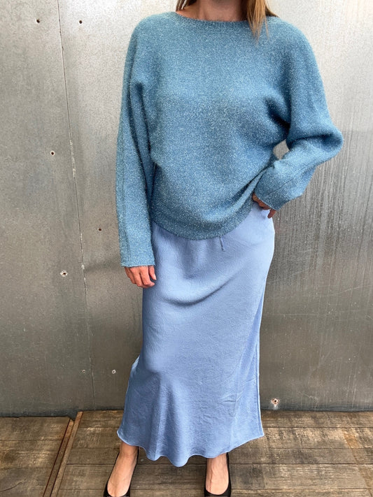 Sinaia skirt azurine blue 38