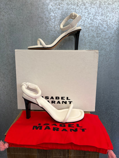 Katree Isabel marant padded heels wit
