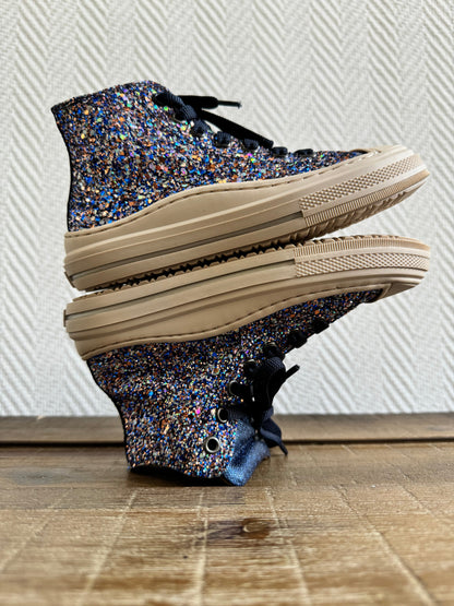 Blue Glitter sneaker