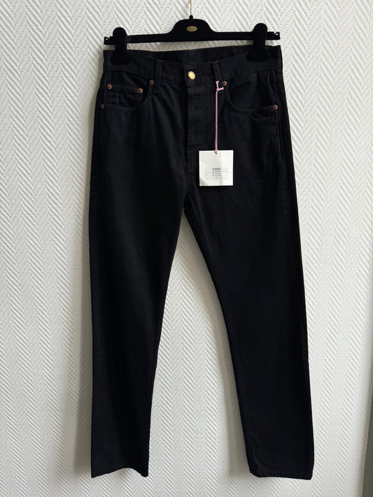 Brit black rinse jeans