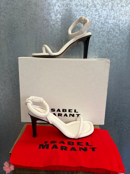 Katree Isabel marant padded heels wit