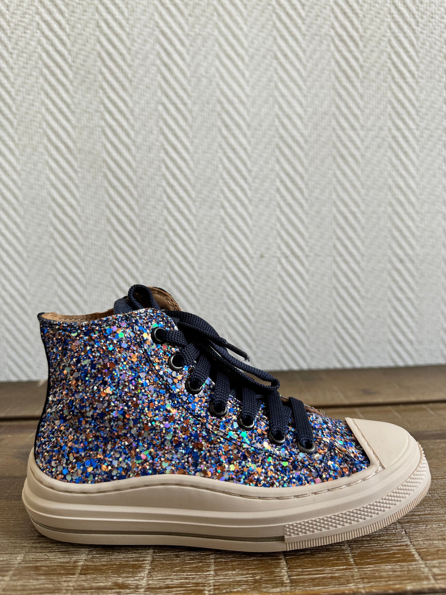 Blue Glitter sneaker