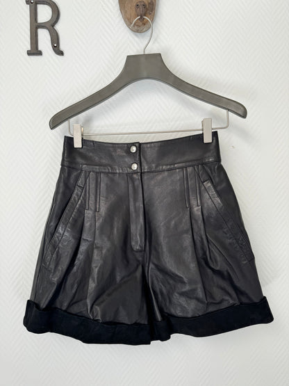 Dana short - leder - 34