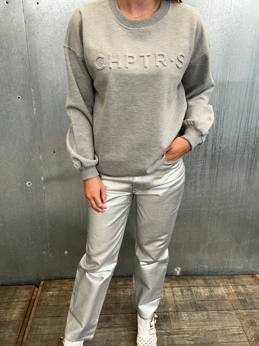 Celeste Sweaters Logo Sweater Grey 38