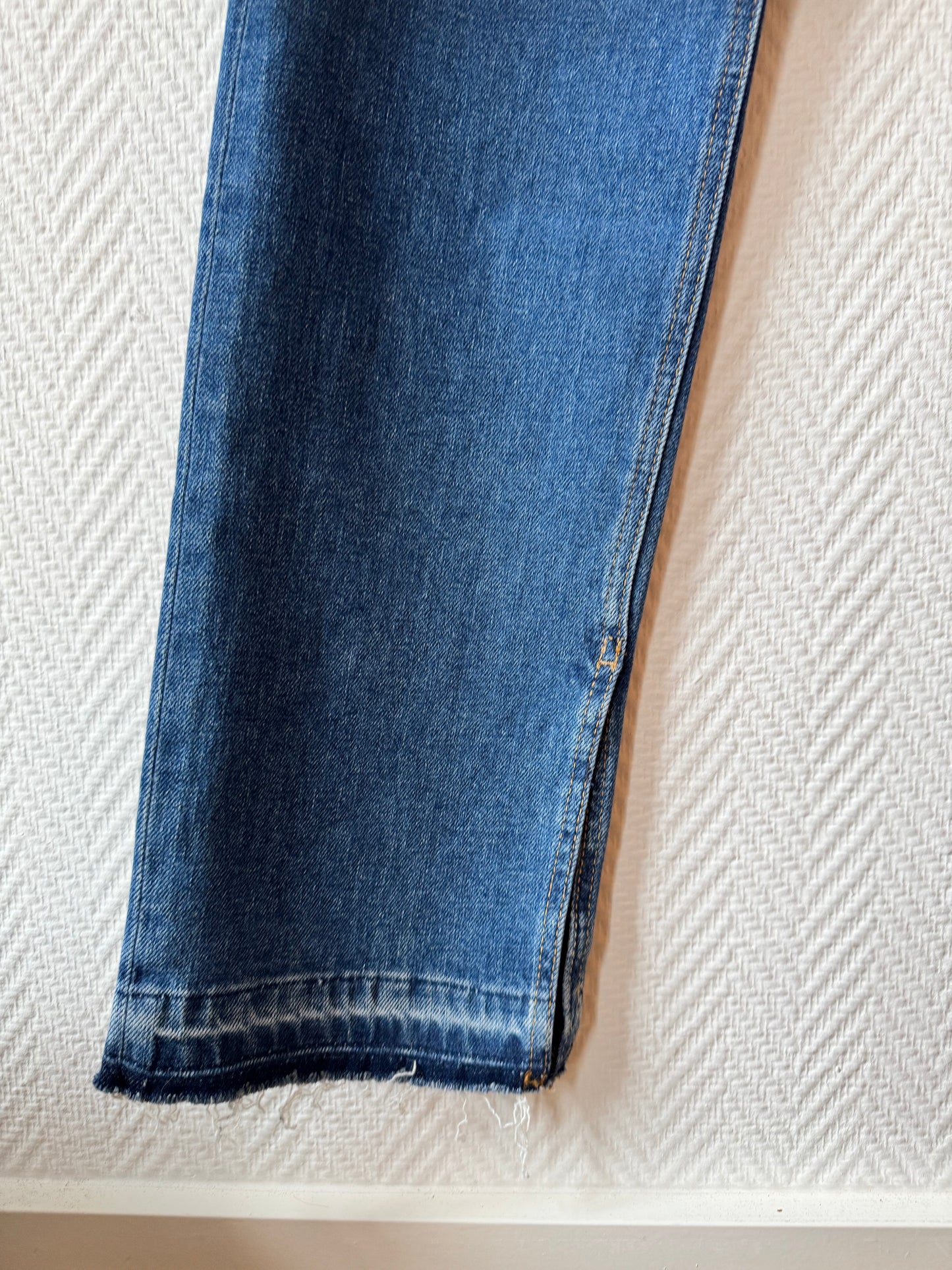 70s High Rise skinny boot jeans