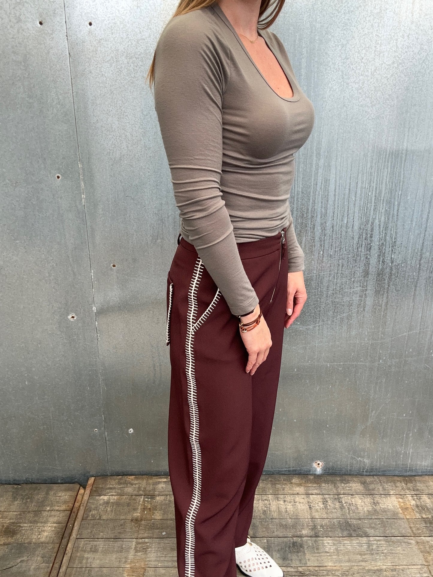 Elle pants Mahogany 38